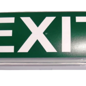 LED Exit Sign Bulkhead - 4W 3Hr Discharge Self Test IP65