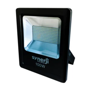 Synerji 100W LED Slim Flood 92LM/W IP66 120 Degree Wide Beam 6000K