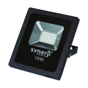 Synerji 10W LED Slim Flood 72LM/W IP66 120 Degree Wide Beam 4000K