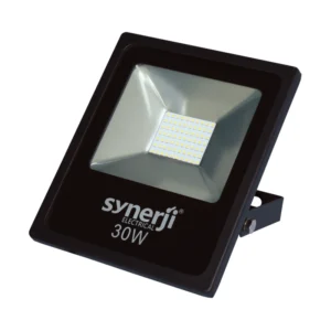 Synerji 30W LED Slim Flood 92LM/W IP66 120 Degree Wide Beam 6000K