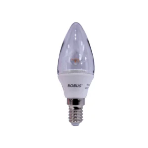 LAMP LED CANDLE 4W E14 2700K ROBUS NON DIM