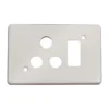 PLATE SWITCH SOCKET WHITE 6546H/1 HORZ 4X2 SWITCH CRABTREE