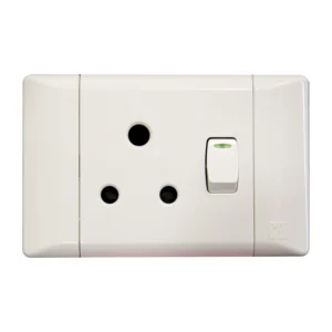PS673 100X50 HORIZ SW/SOCKET CRABTREE