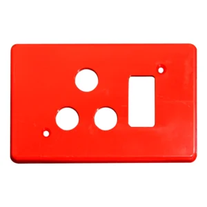 SWITCH SOCKET PLATE DEDICATED 6546H/6/603 100X50 CRABTREE