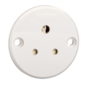 S2000 Switched socket-outlet 6A for conduit white