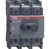1SCA105033R1001 – OT125F3 ABB Switch-Disconnectors – OT