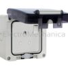 15A IP67 2P+E SURFACE SWTH SOCKET