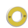 ZBY9W2B140 – Harmony, Illuminated ring Ø60, plastic, yellow, red fixed integral LED, unmarked, 24 V AC/DC Schneider Electric