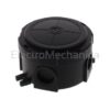 10110630 82X57 BLK ROUND HOUSING COMBI 304 EM