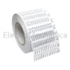 44096B 4x30mm PUSH-IN TAG WHT(6270/roll) EM