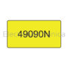 49095N 9x70mm PUSH IN LEGENDS WHT (550) EM