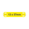 64147-SBS 28x57mm TIE MNT TAG YEL (300/pk) EM