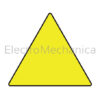 100mm ADHESIVE TRIANGLE SIGN (50/PK) 991105