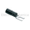 ANE2-U5 10x5mm INSULATED FORK LUG (100) EM