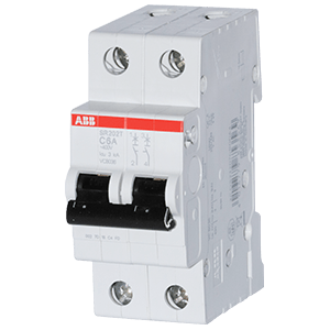 2CDS232070R0064 – SR202T-C6 Miniature Circuit Breaker ABB MCB – SR200T 3kA