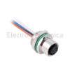 120504-04-001 PM POWER CONN M12 3PIN+E FEMALE EM