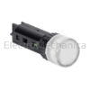 AD16-16DSW02 16mm WHT LED P/LIGHT 24VAC/DC EM