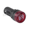 AD22-22MR22 22mm BUZZER/FLASHING LED 220VAC EM
