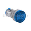AD22-22VBB 22mm BLU P/MNT VOLTMETER 5-60VDC EM