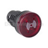 AD30-30MR02 30mm P/MNT RED LED+BUZZ 24VAC/DC EM