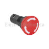 MUSH/HEAD ECONO RED P/BUTTON 1NC EE2RMH1