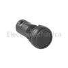 FLUSH ECONO BLK P/BUTTON 1NO+1NC EE3CFD1