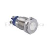 16mm METALIC WHT LED PL 240VAC/DC GQ16T-LN/22/W