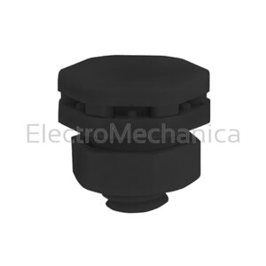 M8 NYLON SCREW-IN VENT PLUGS(BLK) PVM8B