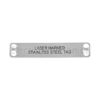 S/S 316 MARKING TAG 9.5x89mm SSM1089-16/PS