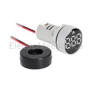 AD101-22AMW 22mm P/MNT WHT AMMETER 0-100A+CT EM