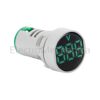 AD101-22VMG 22mm GRN P/MNT V/METER 20-500VAC EM