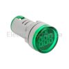 AD22-22HZG 22mm GRN FREQ. METER 0-99Hz EM