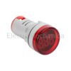 AD22-22HZR 22mm RED FREQ. METER 0-99Hz EM