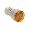 AD22-22HZY 22mm YEL FREQ. METER 0-99Hz EM