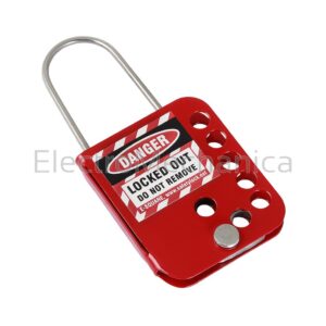 SS HEAVY DUTY HASP – 7 HOLE, 3mm SHACKLE ES-HDH-7H