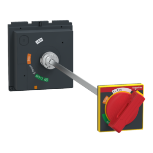 LV432599T – direct rotary handle, ComPacT NSX 400/630, red handle on yellow front, IP40 Schneider Electric