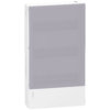 MIP12312T – Enclosure, Resi9 MP, surface mounting, 3 rows of 12 modules, IP40, translucid door, 1 earth + 1 neutral terminal blocks Schneider Electric