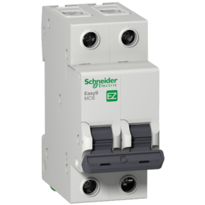 EZ9F53232 – Miniature circuit breaker, Easy9, 2P, 32 A, C curve, 3 kA Schneider Electric