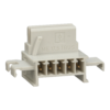 TRV00128 – mounting support for Front Display Module (FDM), 64 mm x 64 mm, diameter 22 mm Schneider Electric