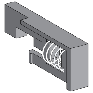 LV848579 – Door interlock right-hand side VPEC – for MTZ2/MTZ3 – drawout Schneider Electric