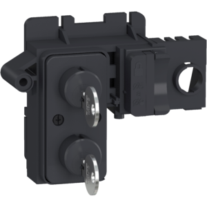 LV848547 – OFF-position locking – 2 different Profalux keylocks + padlock – for MTZ2/MTZ3 Schneider Electric