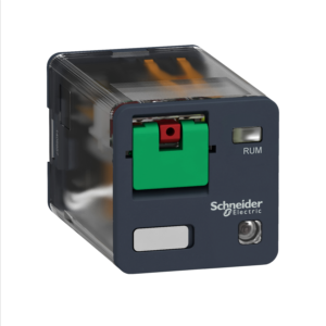 RSL1PRBU – Harmony, Slim interface relay pre-assembled, 6 A, 1 CO, with LED, with protection circuit, spring terminals, 24 V AC/DC Schneider Electric