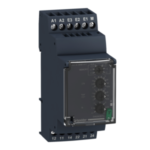 RXM2AB1B7 – Harmony, Miniature plug-in relay, 12 A, 2 CO, with lockable test button, 24 V AC Schneider Electric