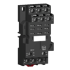 RPZF1 – Harmony, Socket, for RPM1 power relays, 16 A screw clamp terminals, mixed contact Schneider Electric
