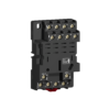 RPZF2 – Harmony, Socket, for RPM2 power relays, 16 A screw clamp terminals, mixed contact Schneider Electric