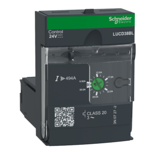 LUCD32BL – Advanced control unit, TeSys U, 8-32A, 3P motors, protection & diagnostic, class 20, coil 24V DC Schneider Electric