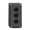XALD01 – Harmony XALD, XALK, Empty enclosure, plastic, dark grey lid, for push button Ø22, 1 cut-out Schneider Electric