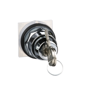 ZB4FW983 – Head for illuminated push button, Harmony XB4, flush mounted yellow with flush caps Schneider Electric
