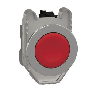 XB4BVM6 – Harmony XB4, Pilot light, metal, blue, Ø22, plain lens with integral LED, 230…240 VAC Schneider Electric