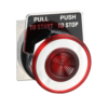ZB4FK1283 – Head for illuminated selector switch, Harmony XB4, flush mounted yellow slector 2 position Schneider Electric